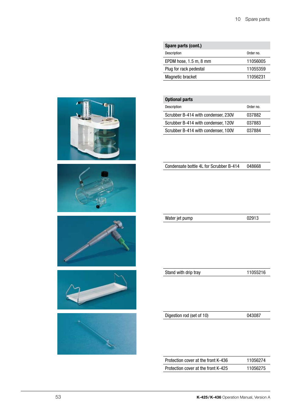 BUCHI SpeedDigester K-436 User Manual | Page 53 / 58