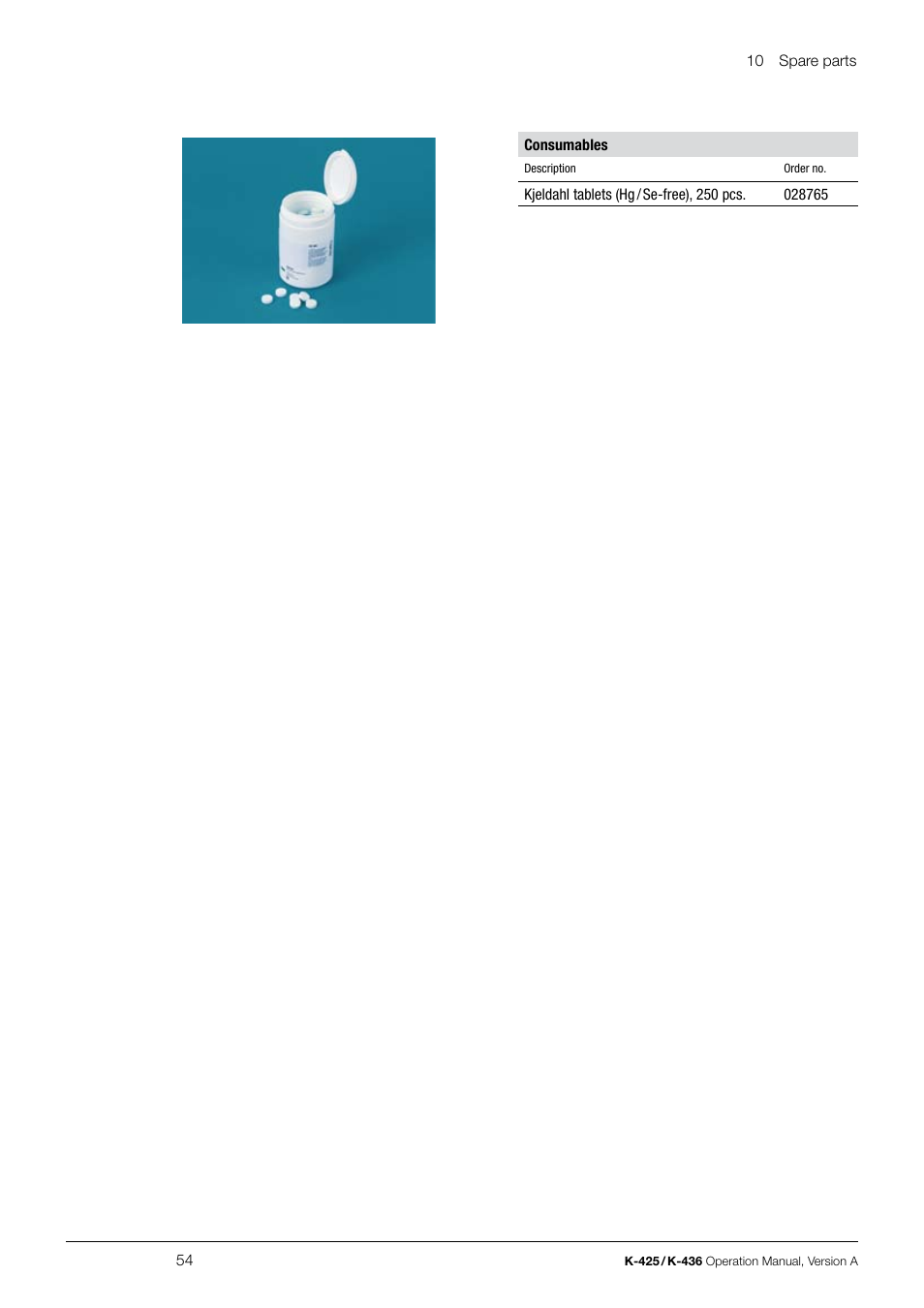 BUCHI SpeedDigester K-436 User Manual | Page 54 / 58