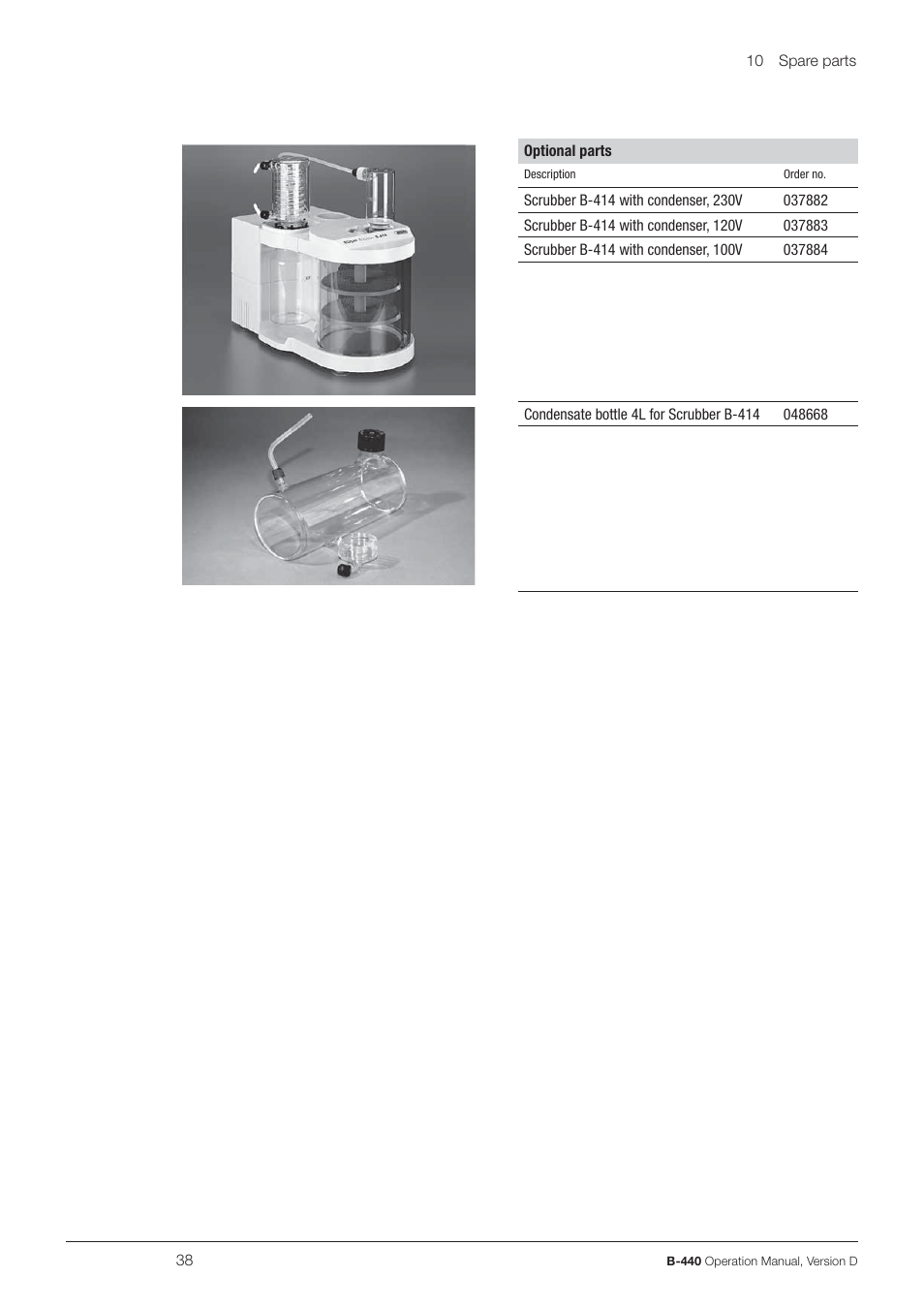 BUCHI Wet Digester B-440 User Manual | Page 38 / 42