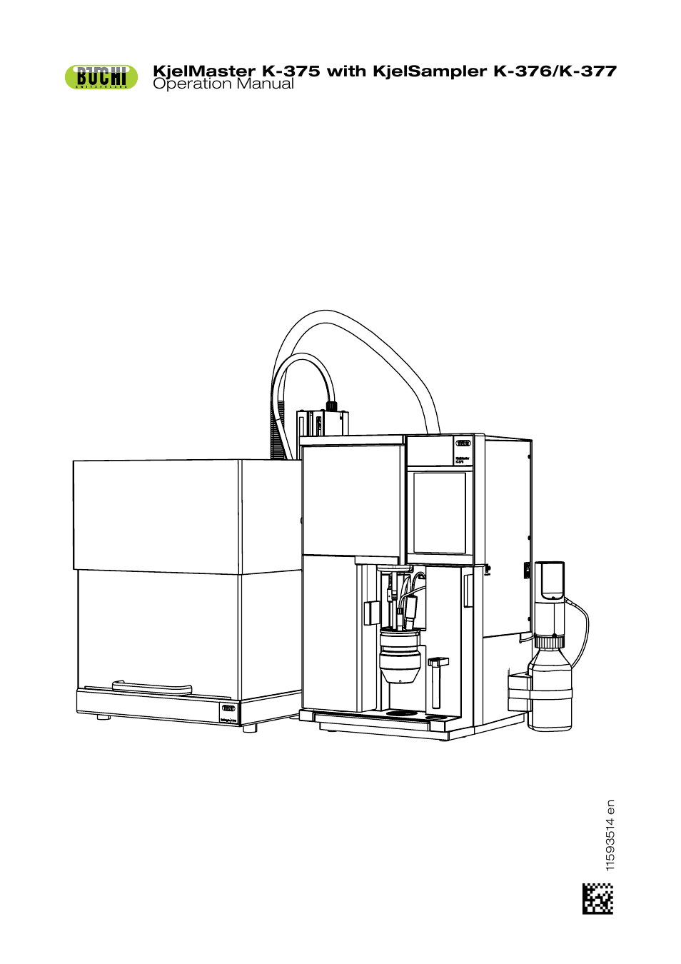 BUCHI KjelSampler K-377 User Manual | 160 pages