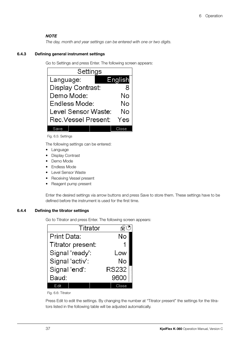 BUCHI KjelFlex K-360 User Manual | Page 37 / 74