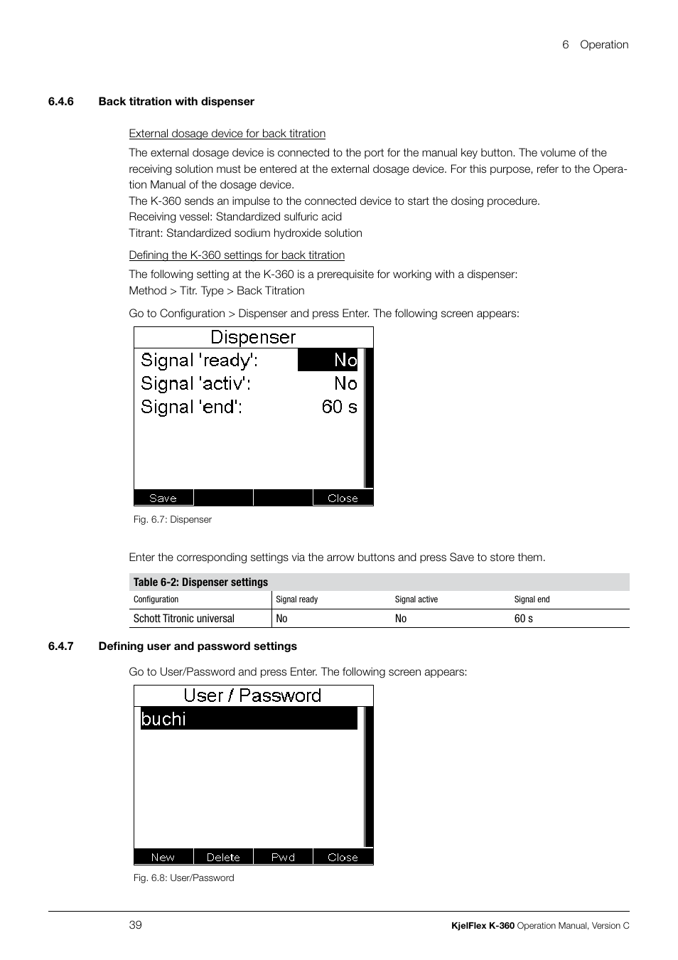 BUCHI KjelFlex K-360 User Manual | Page 39 / 74