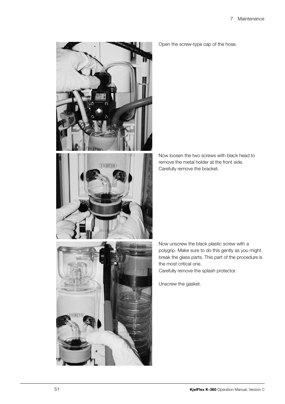 BUCHI KjelFlex K-360 User Manual | Page 51 / 74