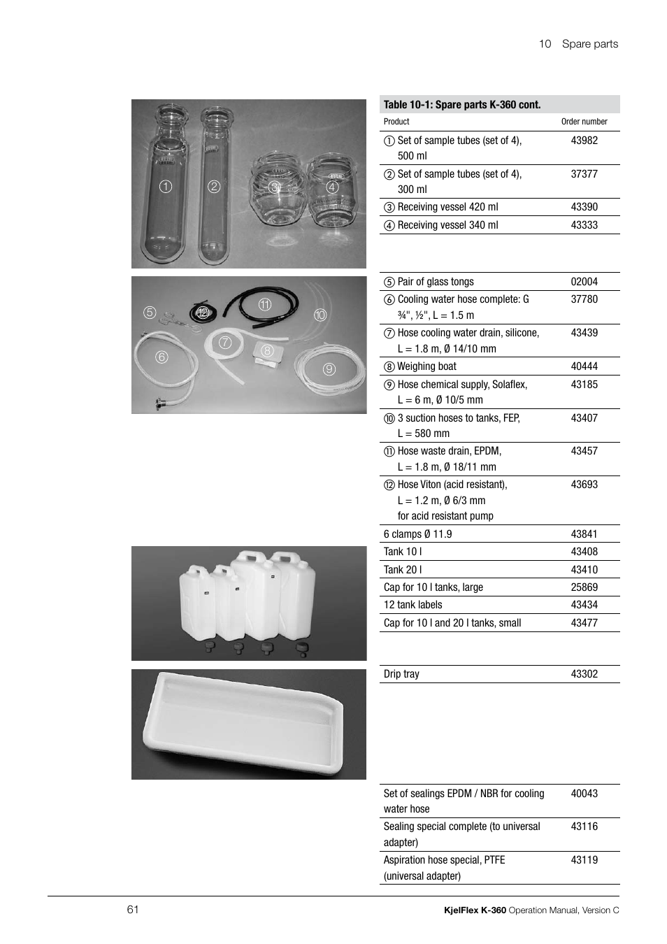 BUCHI KjelFlex K-360 User Manual | Page 61 / 74