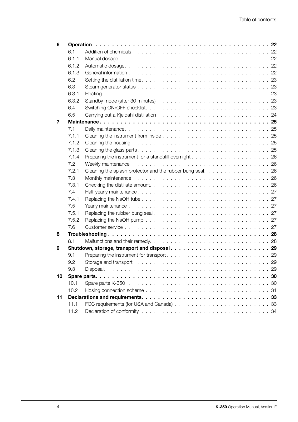BUCHI Distillation Unit K-355 User Manual | Page 4 / 36
