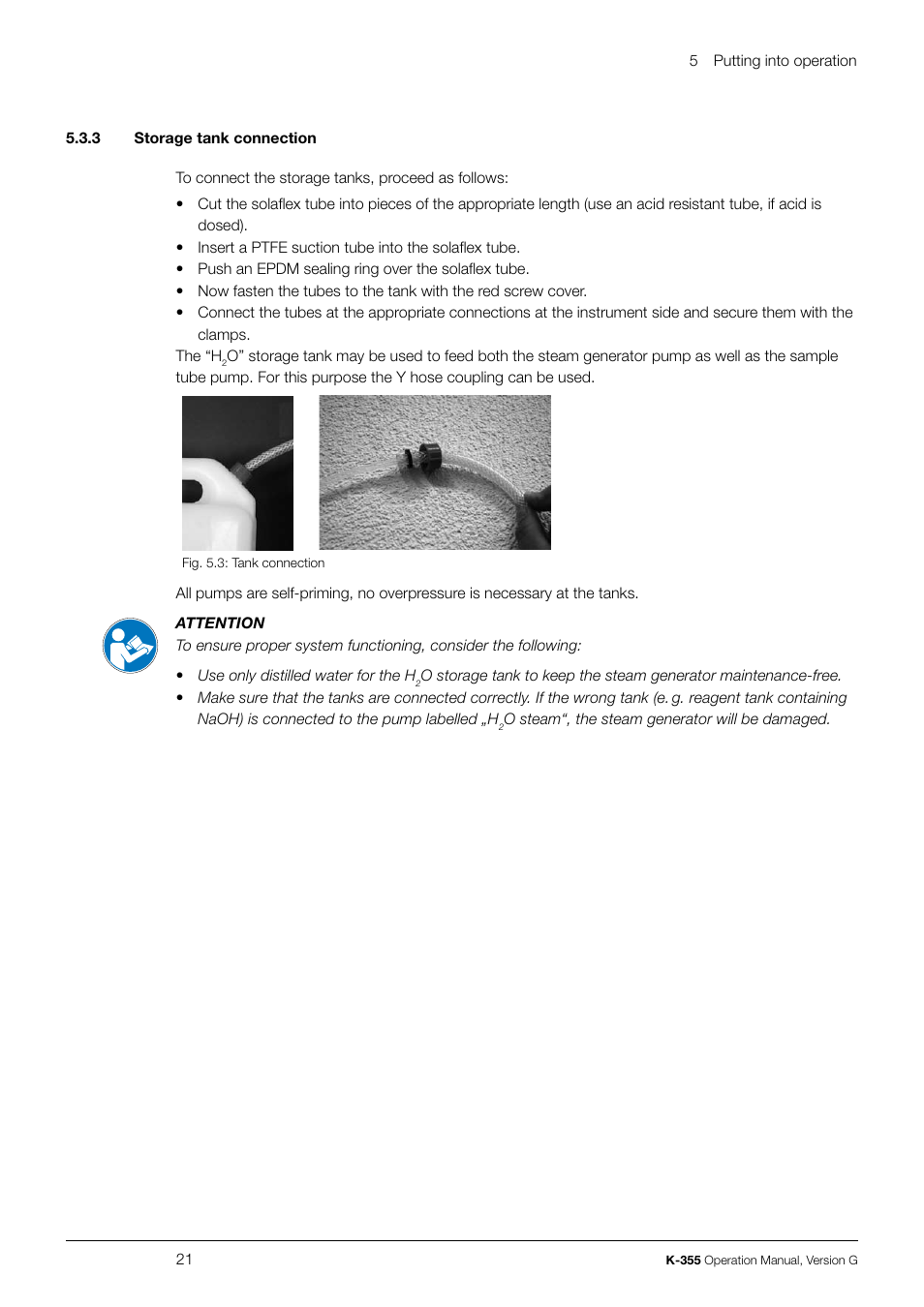 BUCHI Distillation Unit K-355 User Manual | Page 21 / 38