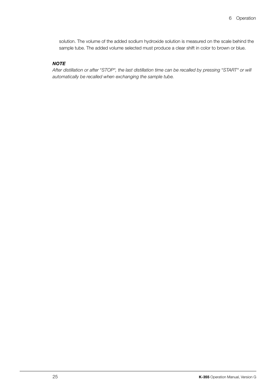 BUCHI Distillation Unit K-355 User Manual | Page 25 / 38