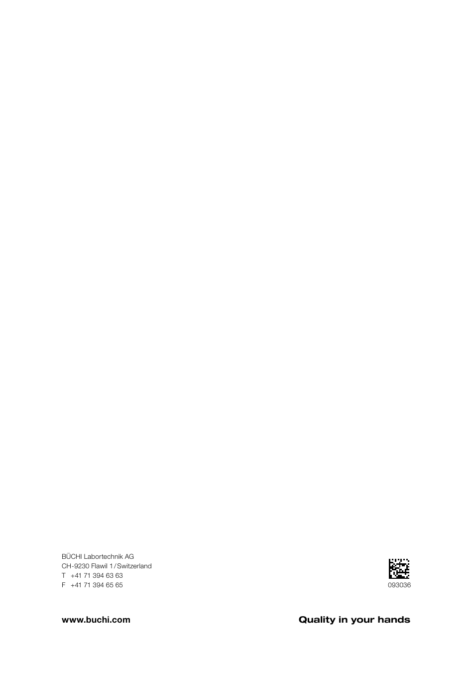 BUCHI Distillation Unit K-355 User Manual | Page 38 / 38
