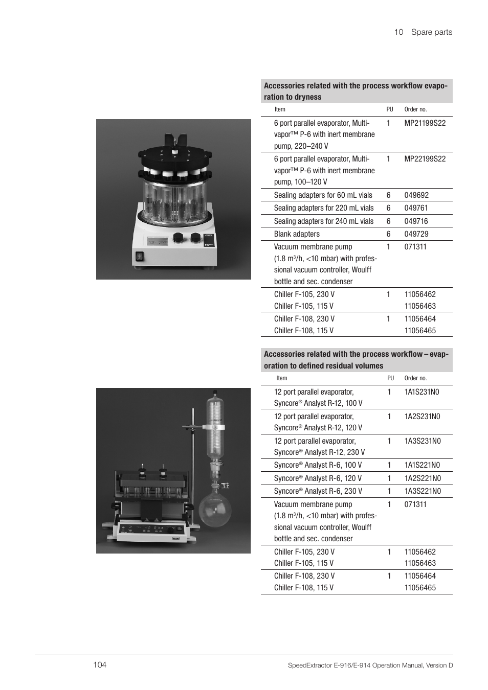 BUCHI SpeedExtractor E-916 User Manual | Page 104 / 110