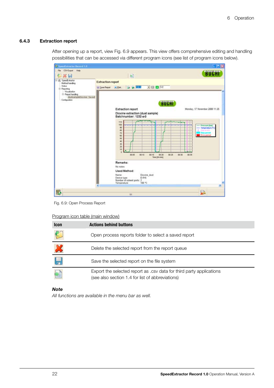 3 extraction report | BUCHI SpeedExtractor E-916 User Manual | Page 22 / 34