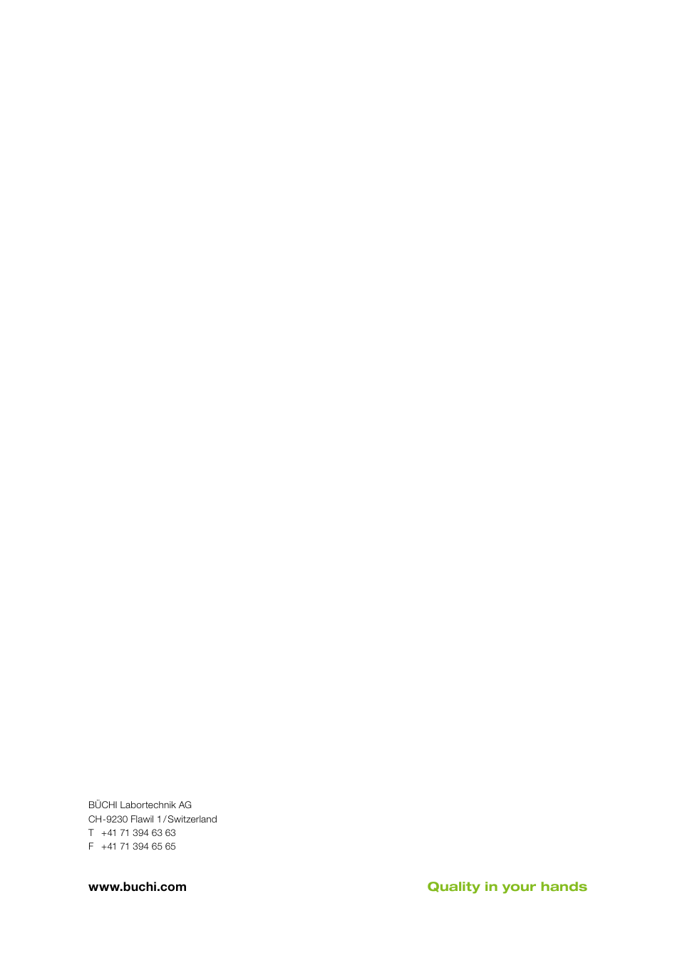 BUCHI SpeedExtractor E-916 User Manual | Page 34 / 34