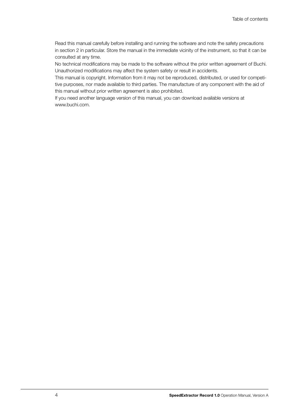 BUCHI SpeedExtractor E-916 User Manual | Page 4 / 34