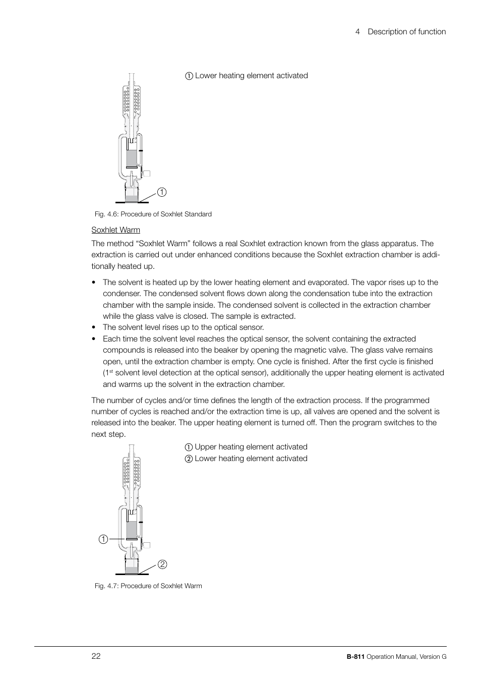 BUCHI Extraction System B-811 LSV User Manual | Page 22 / 54