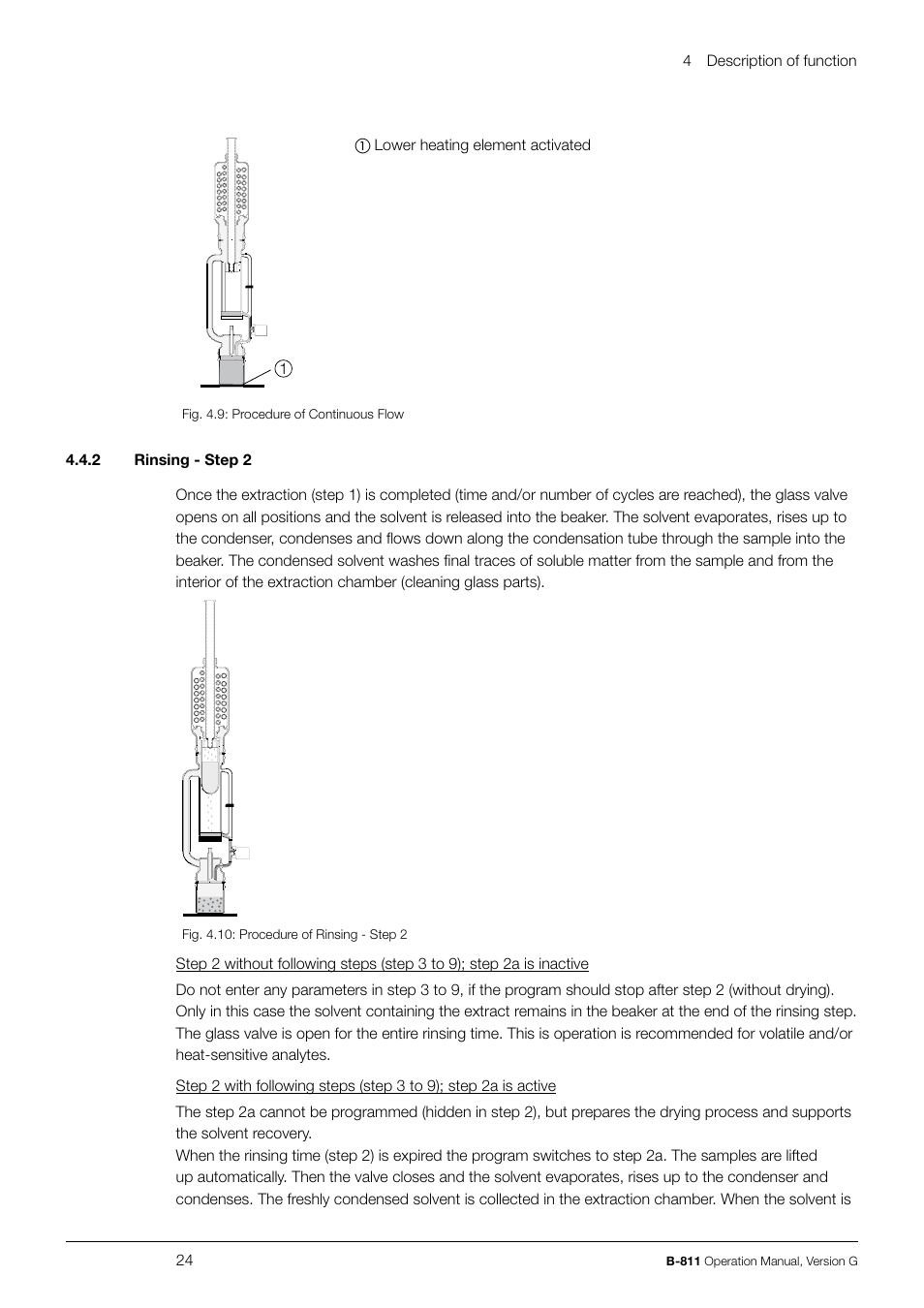 BUCHI Extraction System B-811 LSV User Manual | Page 24 / 54