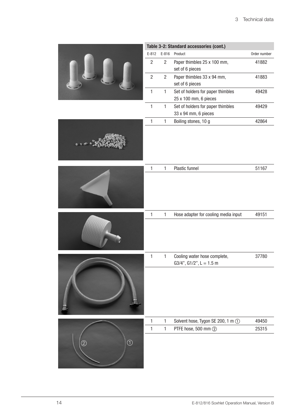 BUCHI Extraction Unit E-816 SOX User Manual | Page 14 / 56