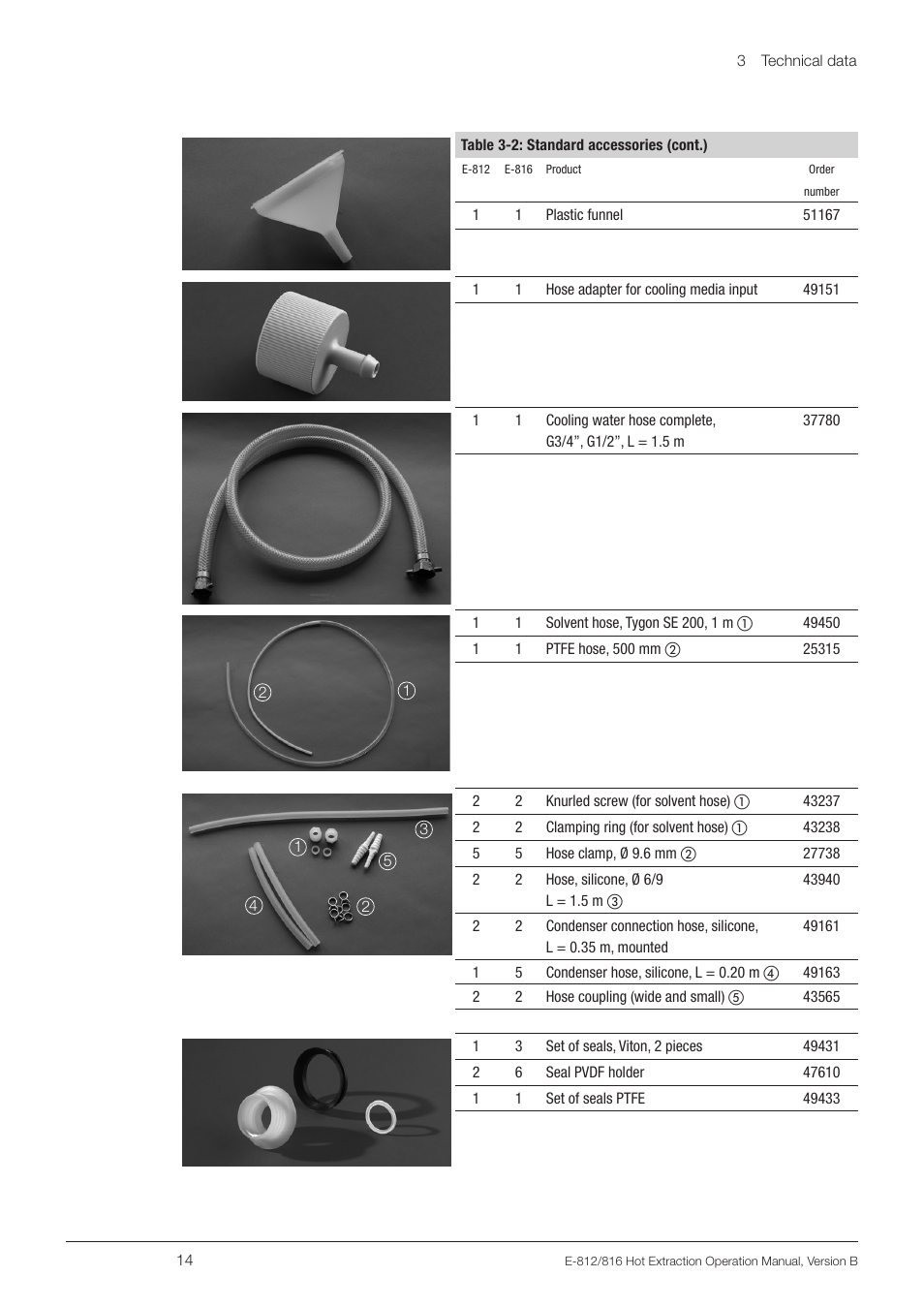 BUCHI Extraction Unit E-816 HE User Manual | Page 14 / 56