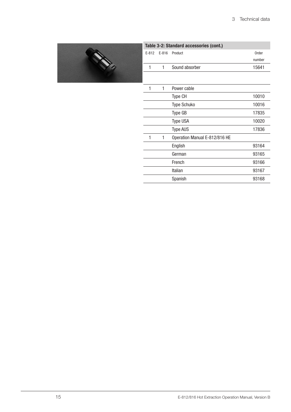 BUCHI Extraction Unit E-816 HE User Manual | Page 15 / 56