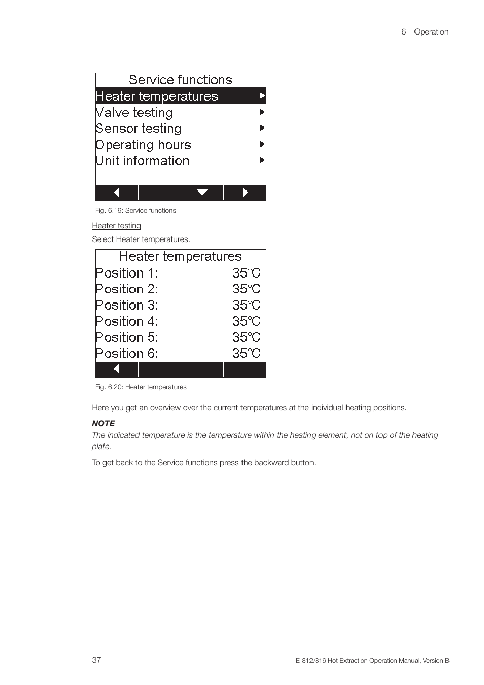 BUCHI Extraction Unit E-816 HE User Manual | Page 37 / 56
