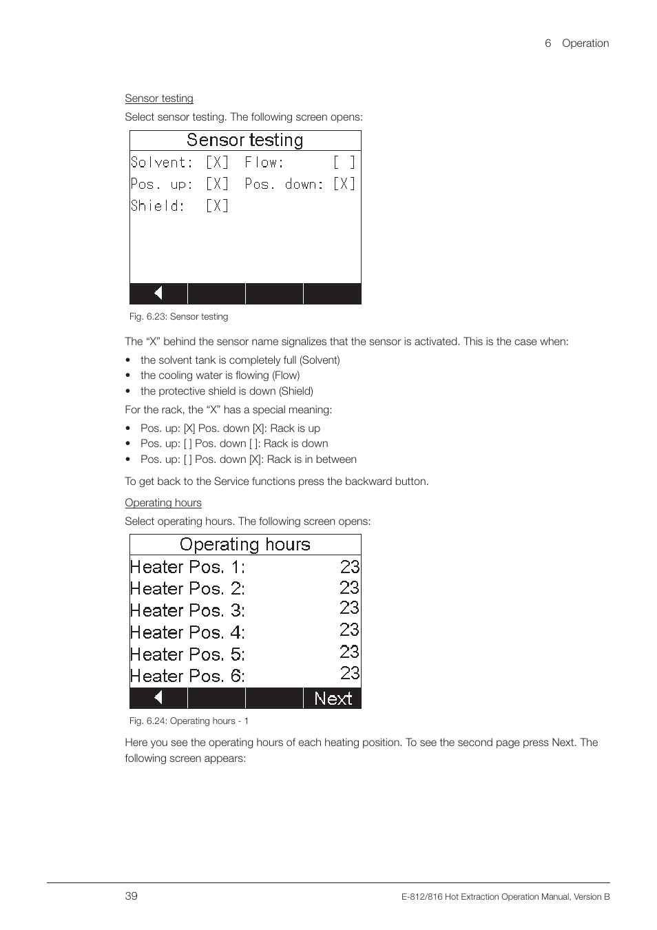 BUCHI Extraction Unit E-816 HE User Manual | Page 39 / 56