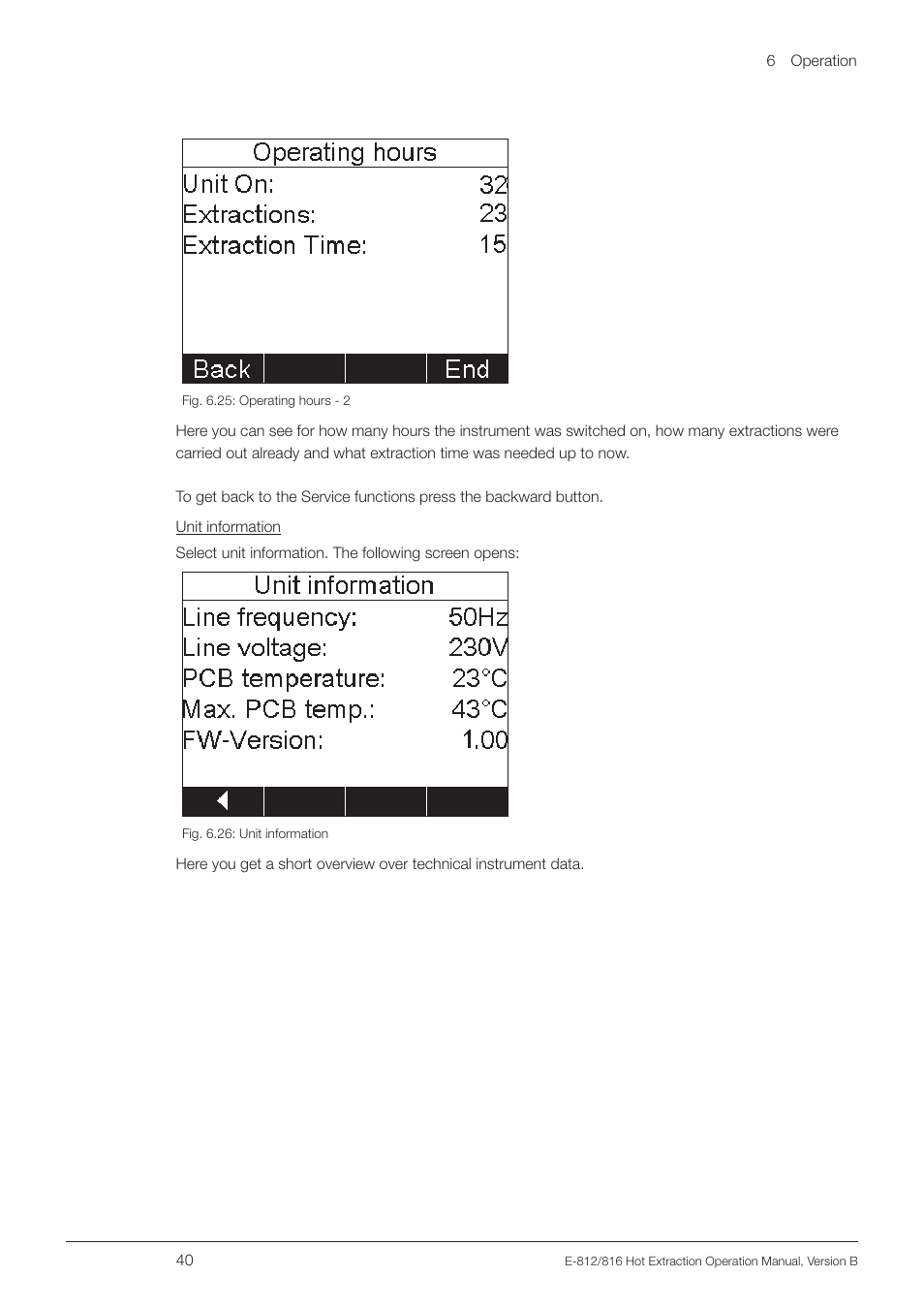 BUCHI Extraction Unit E-816 HE User Manual | Page 40 / 56