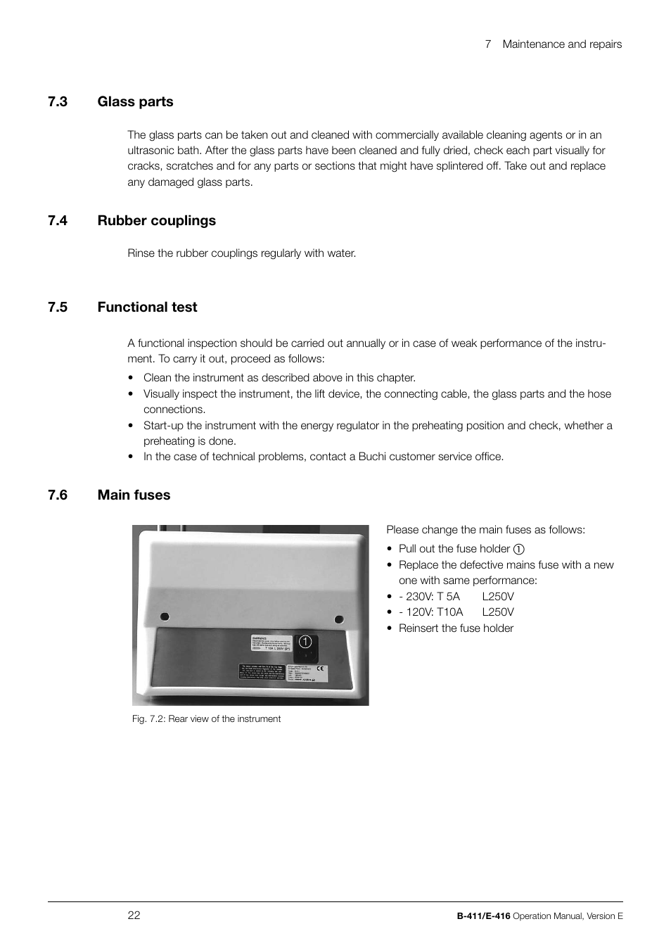 BUCHI Hydrolysis Unit B-411 User Manual | Page 22 / 30