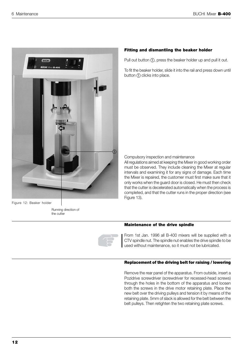 BUCHI Mixer B-400 User Manual | Page 14 / 25