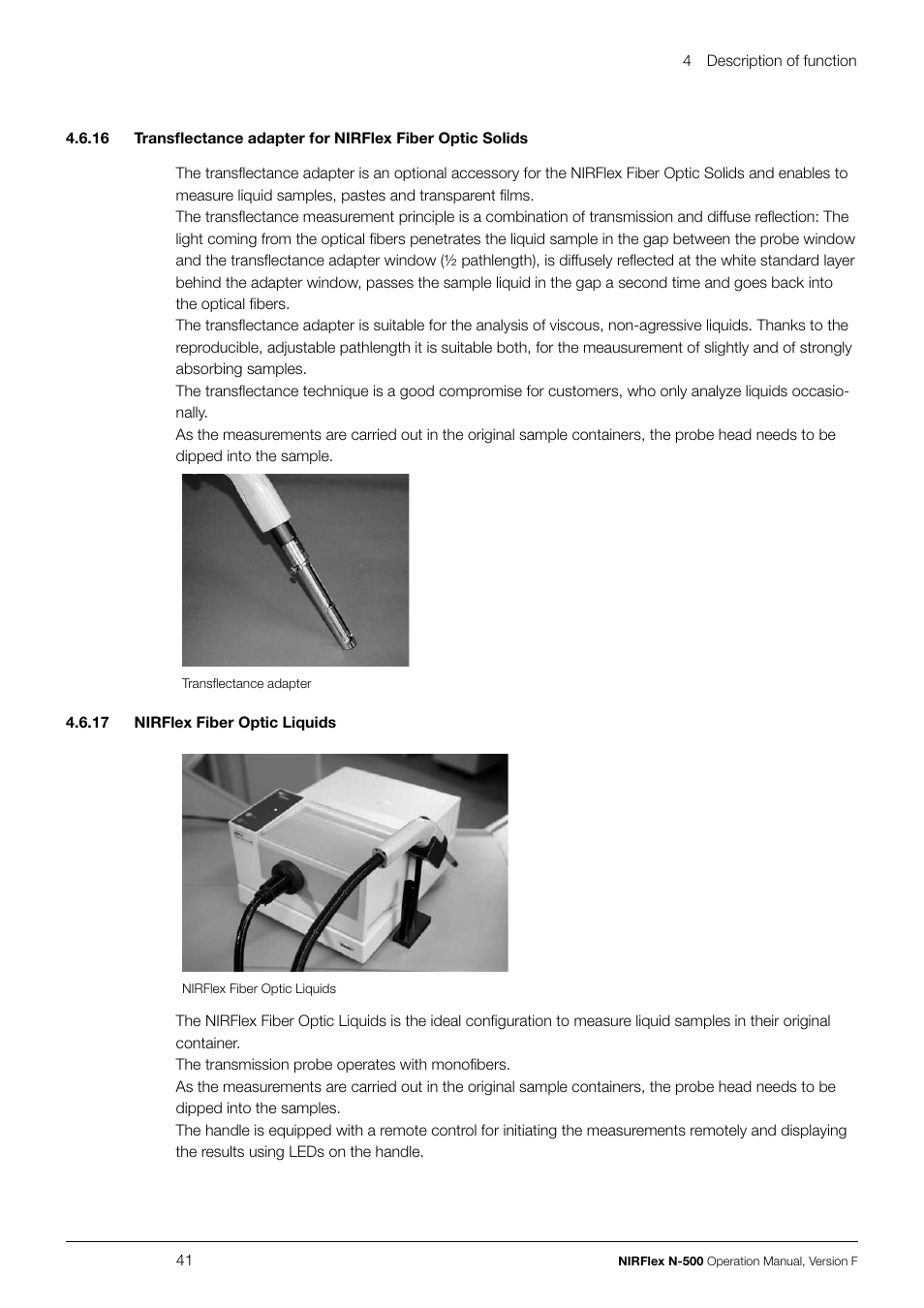 BUCHI NIRFlex N-500 User Manual | Page 41 / 96