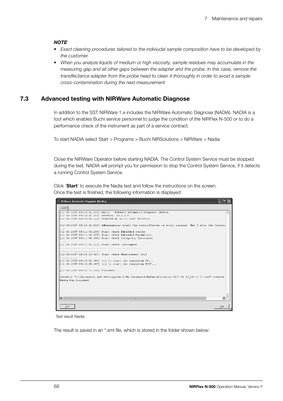 BUCHI NIRFlex N-500 User Manual | Page 68 / 96