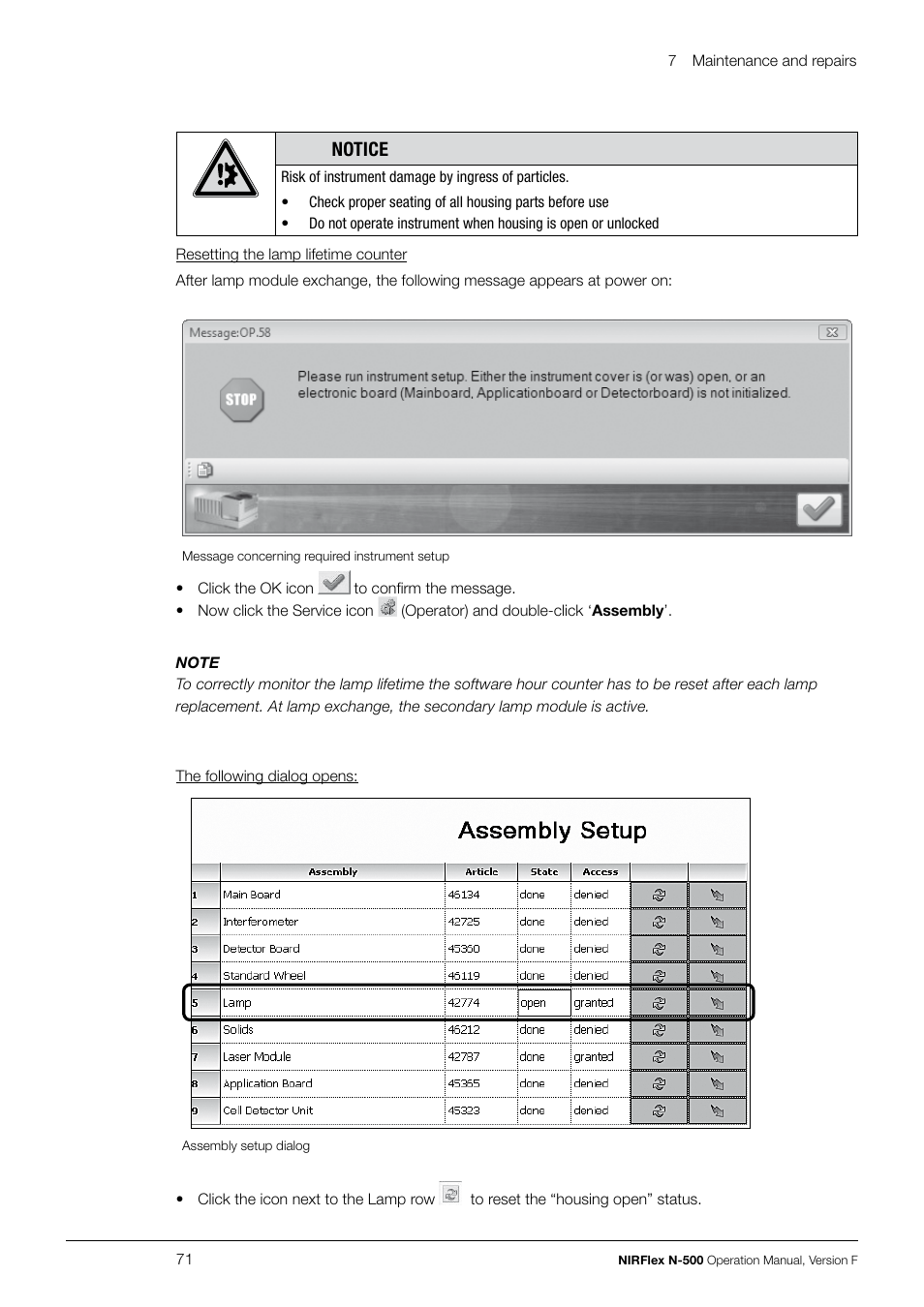 Notice | BUCHI NIRFlex N-500 User Manual | Page 71 / 96