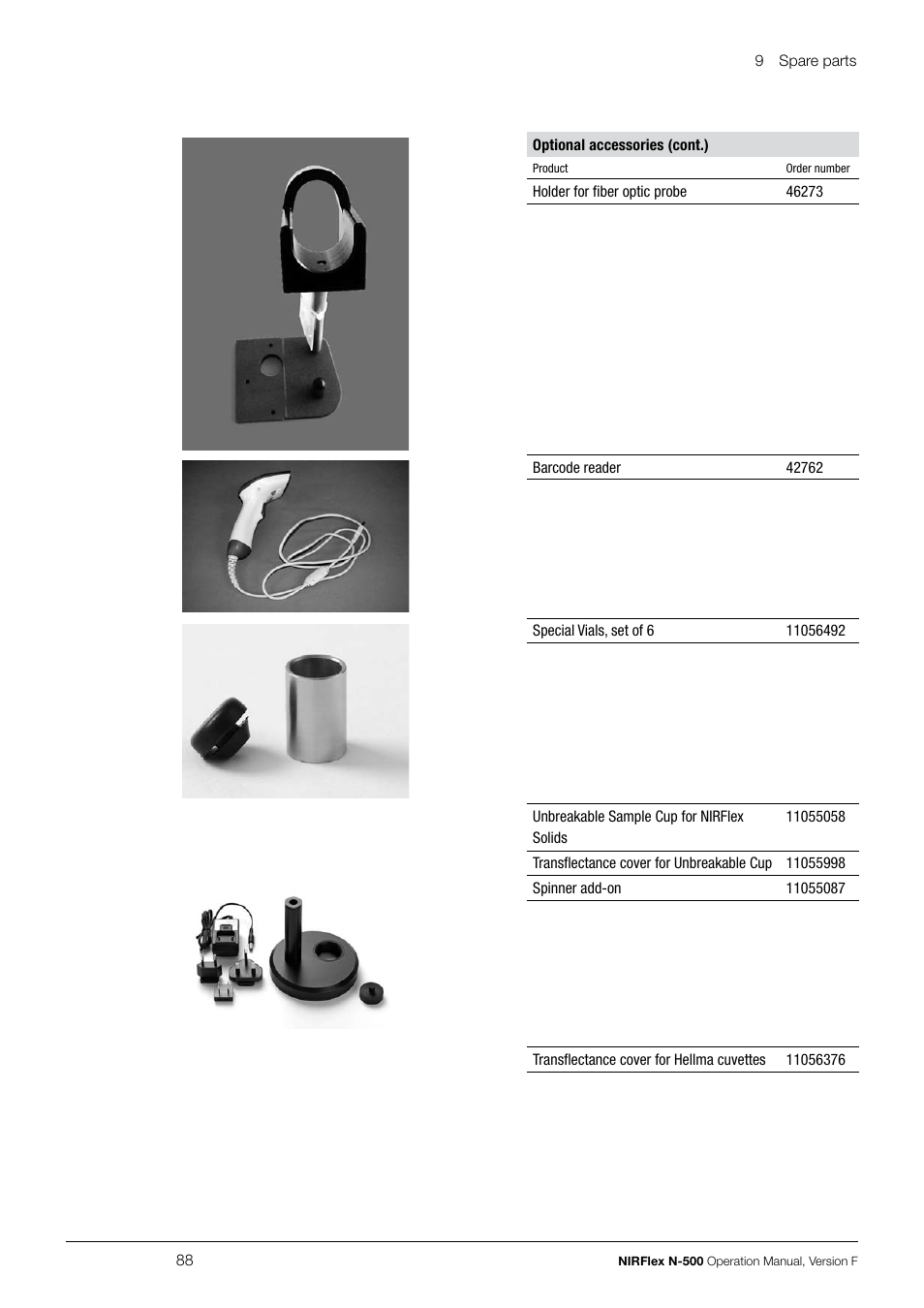 BUCHI NIRFlex N-500 User Manual | Page 88 / 96