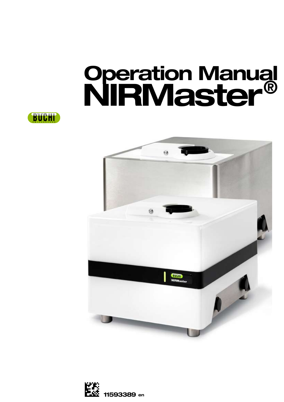 BUCHI NIRMaste User Manual | 72 pages