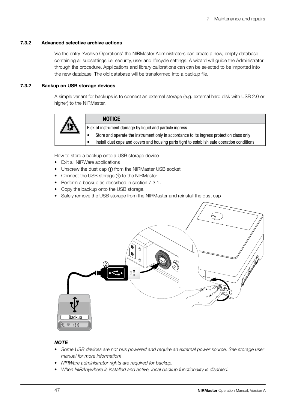 Notice | BUCHI NIRMaste User Manual | Page 47 / 72