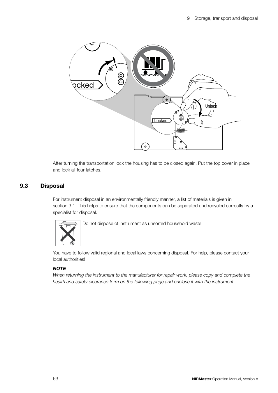 Locked | BUCHI NIRMaste User Manual | Page 63 / 72