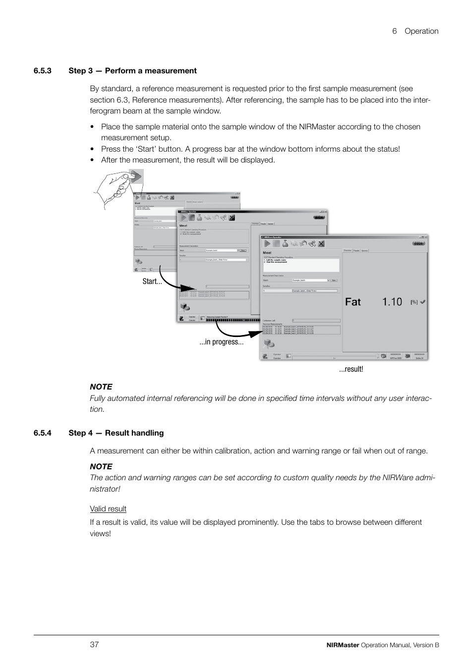 BUCHI NIRMaste Pro IP65 User Manual | Page 37 / 72