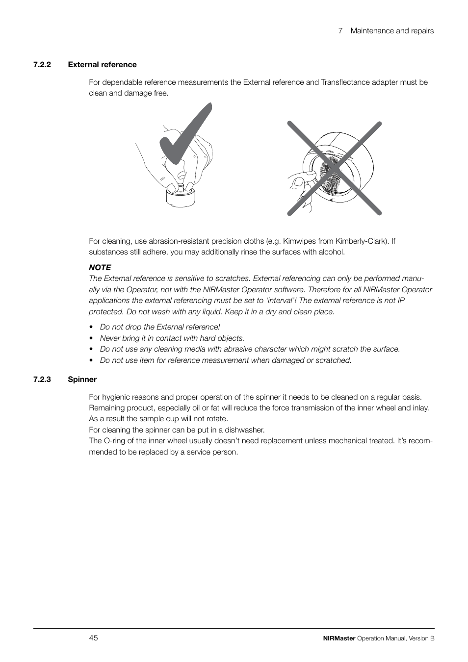 BUCHI NIRMaste Pro IP65 User Manual | Page 45 / 72