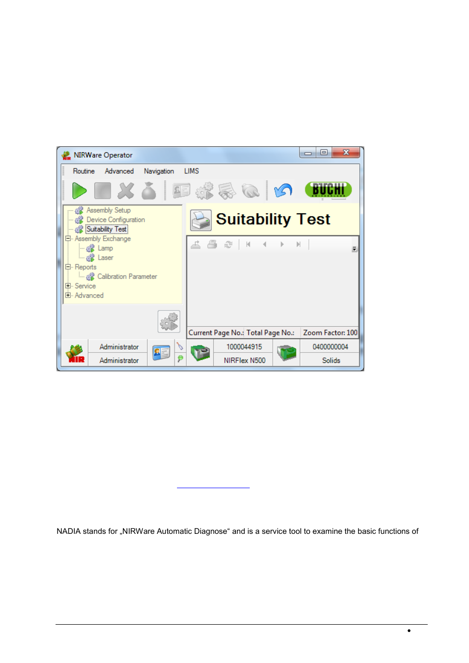 Manual sst measurement, Automatic sst measurement, Measuring a nadia | BUCHI NIRWare User Manual | Page 113 / 341