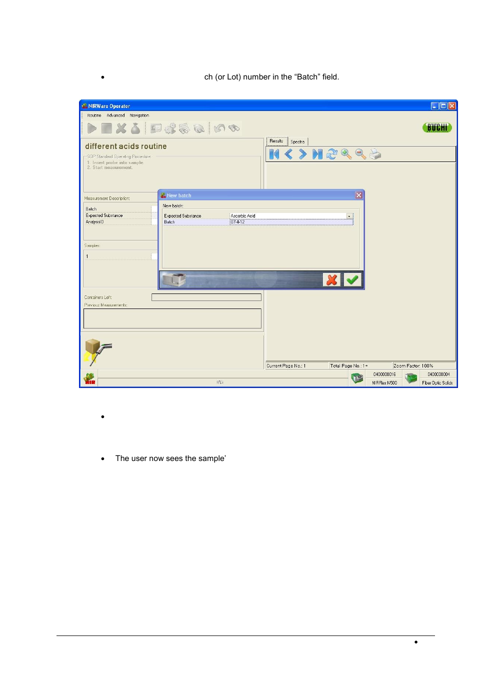 BUCHI NIRWare User Manual | Page 121 / 341