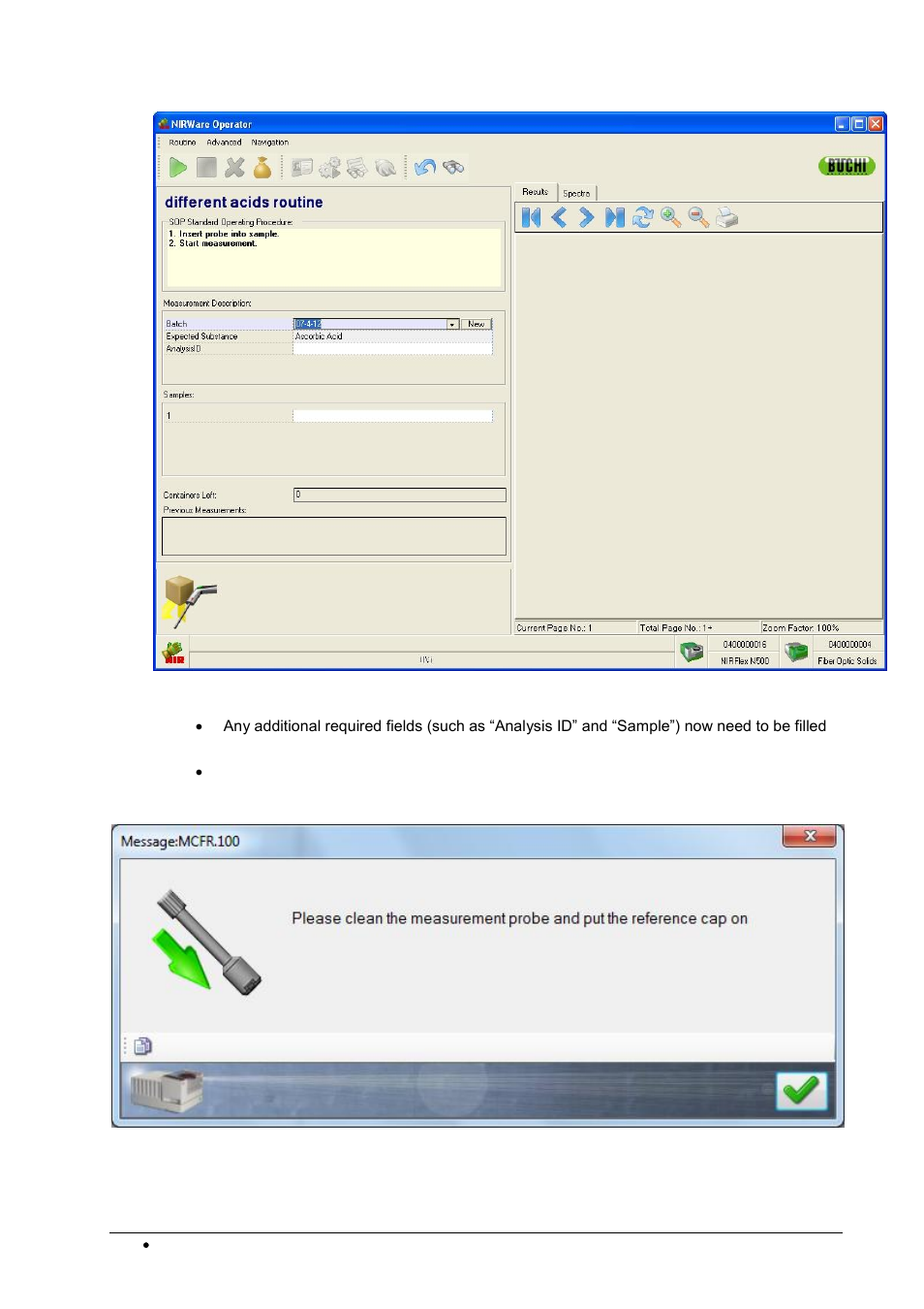 BUCHI NIRWare User Manual | Page 122 / 341