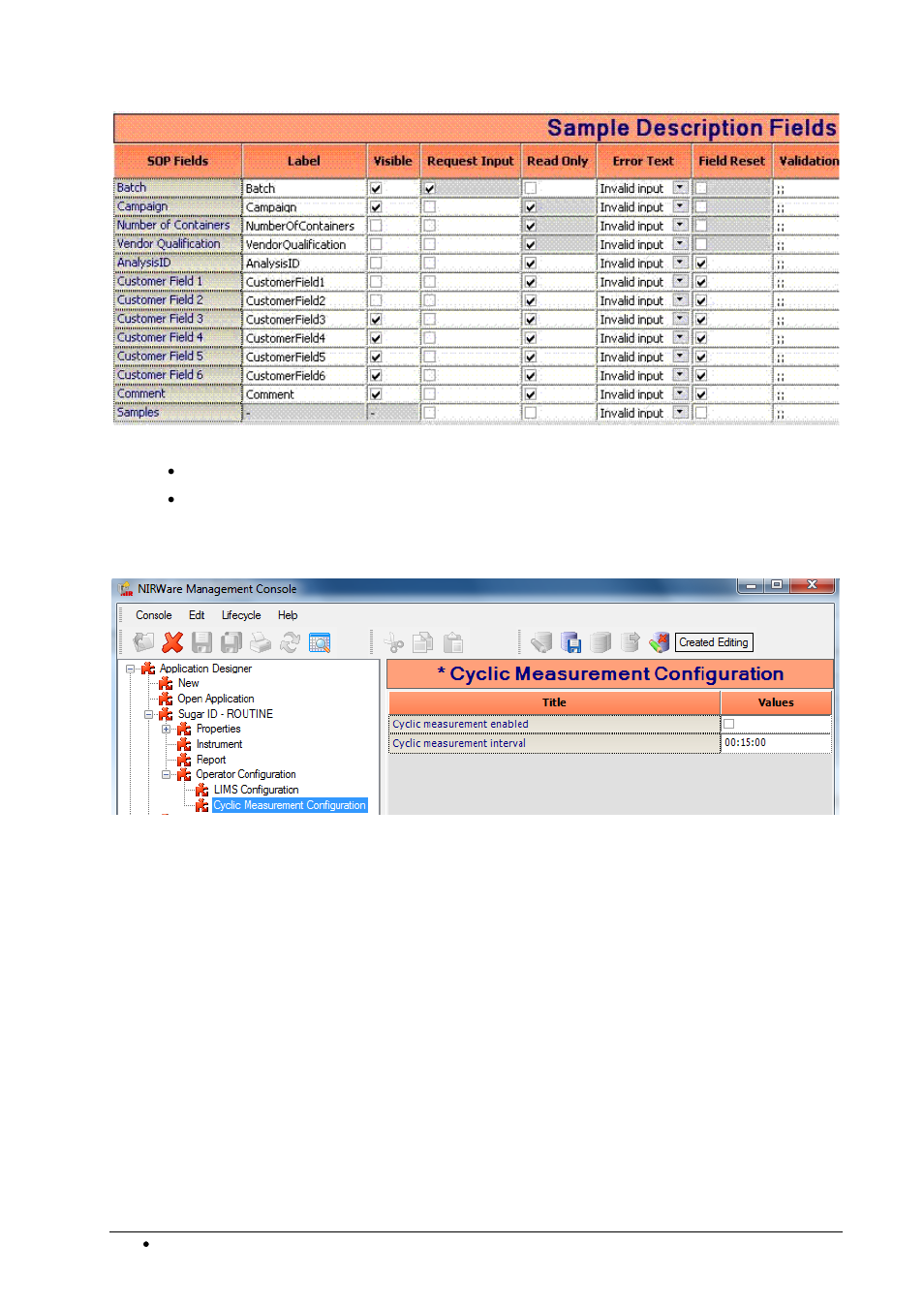 Cyclic measurement configuration, General information | BUCHI NIRWare User Manual | Page 184 / 341