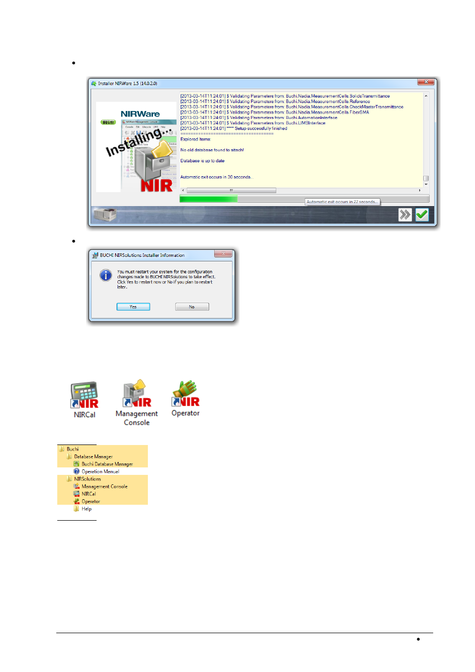 What has been installed | BUCHI NIRWare User Manual | Page 19 / 341