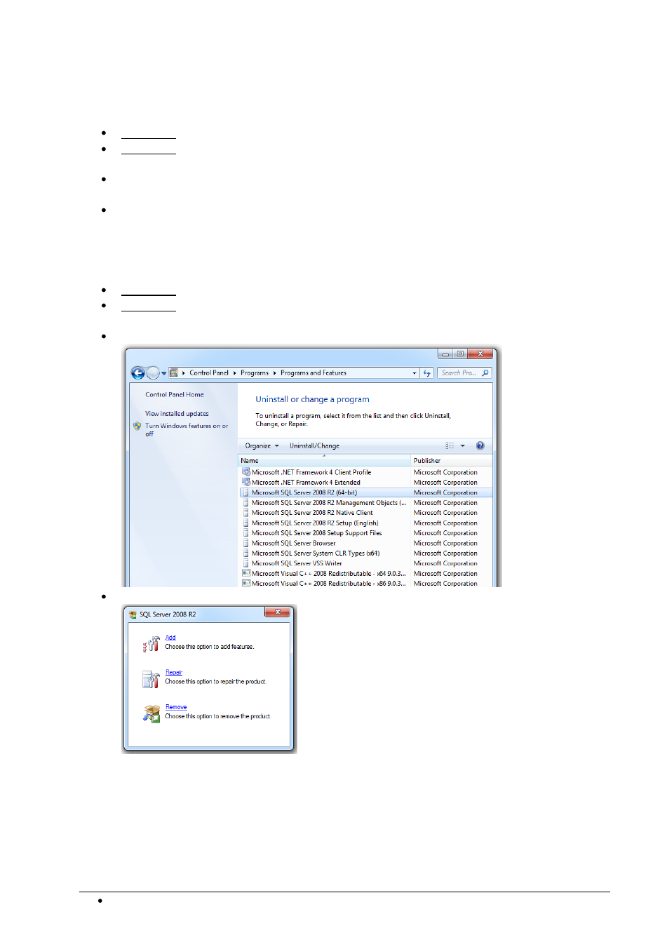 Buchi database manager, Microsoft sql server 2008 r2 | BUCHI NIRWare User Manual | Page 22 / 341