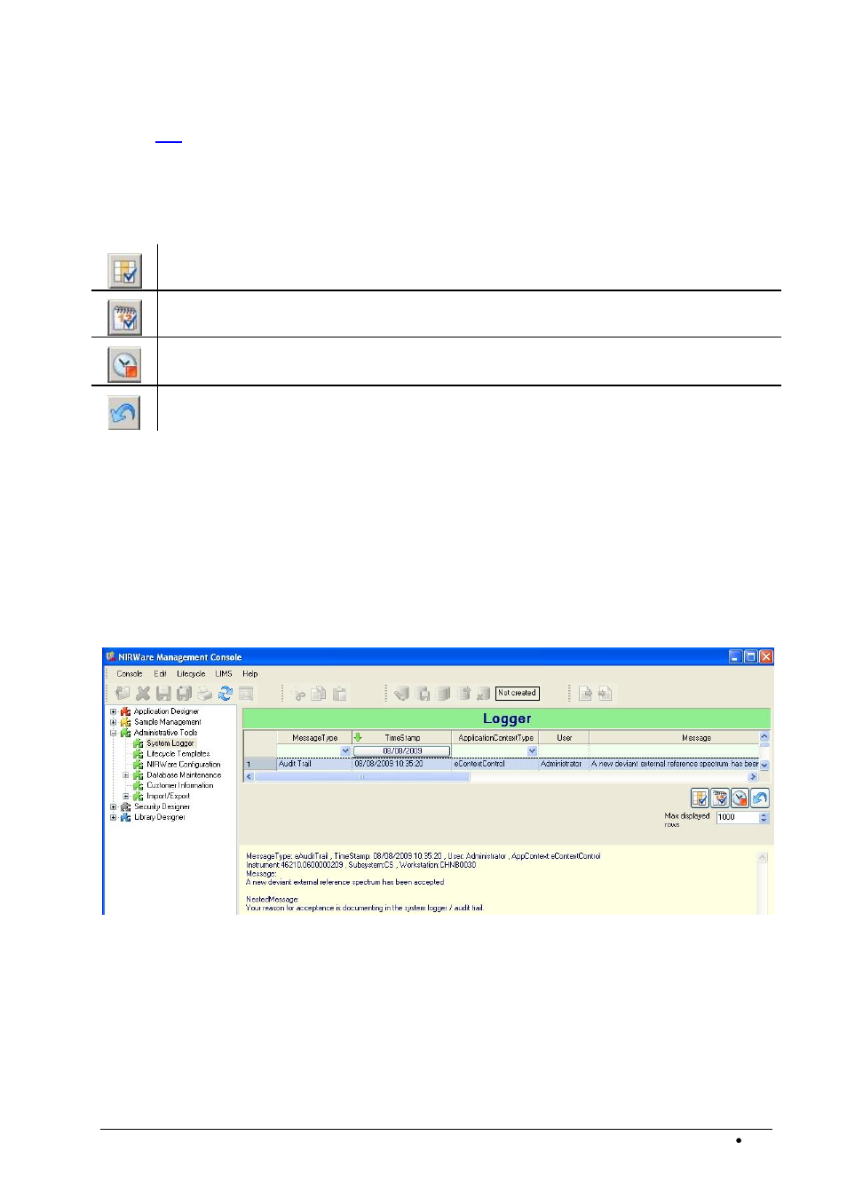 Lifecycle templates, Buttons | BUCHI NIRWare User Manual | Page 225 / 341