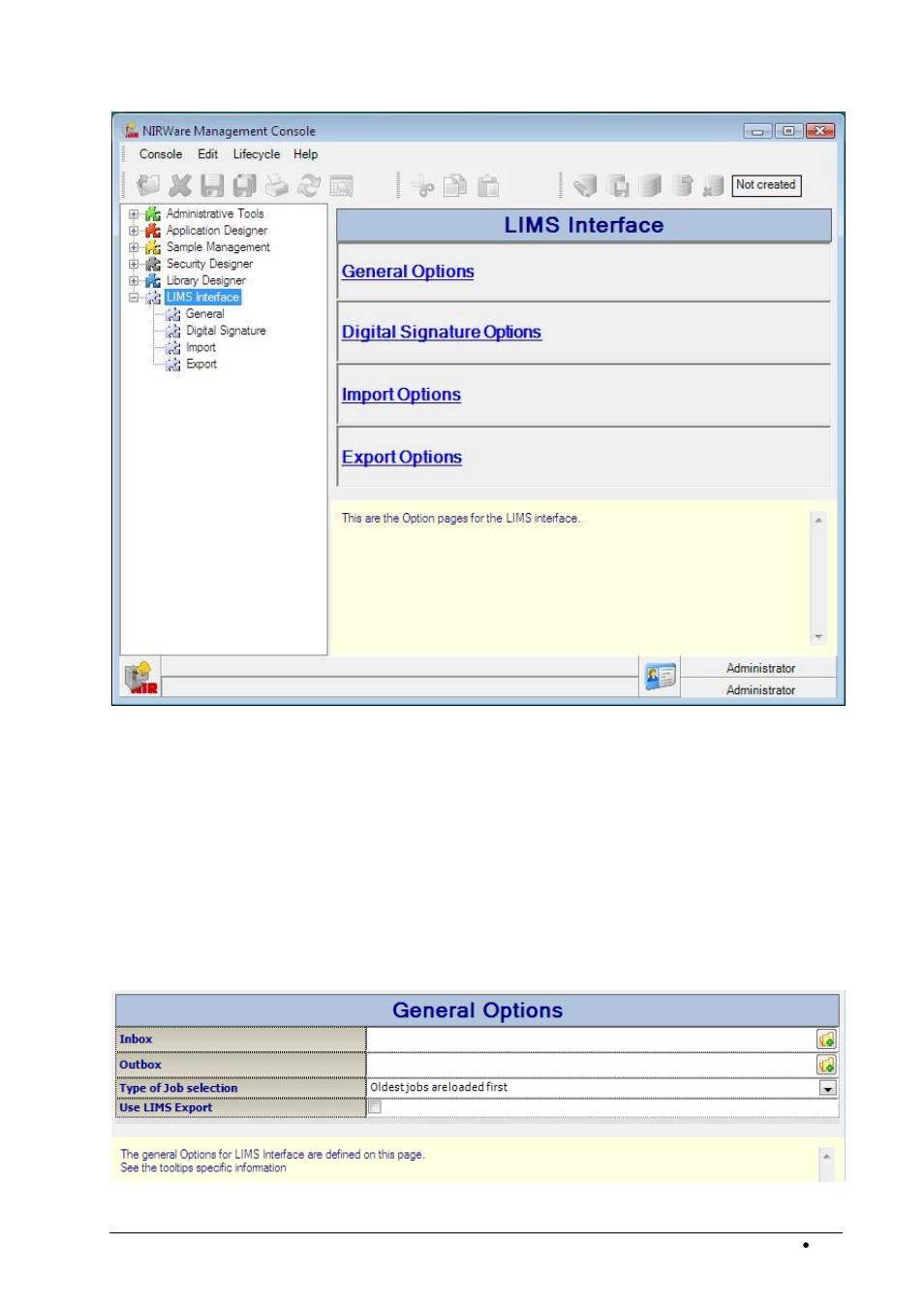 General options | BUCHI NIRWare User Manual | Page 273 / 341