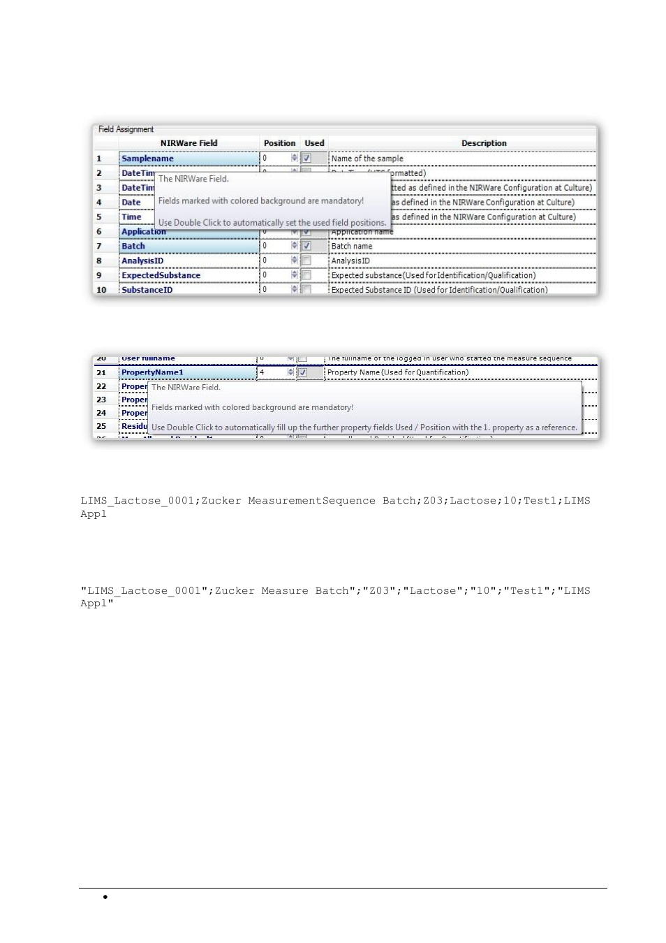 Export options, Xml export file | BUCHI NIRWare User Manual | Page 278 / 341