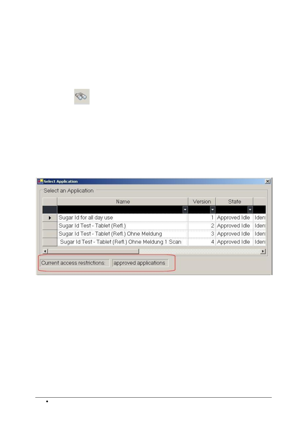 Select application, Select an application | BUCHI NIRWare User Manual | Page 318 / 341