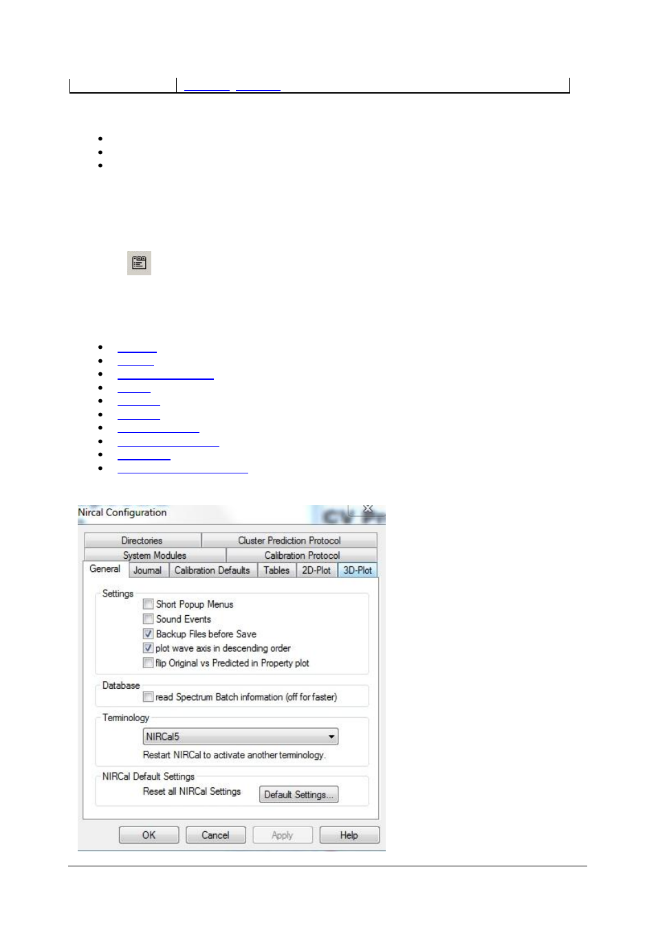 Nircal configuration options, Configuration dialog, General | 19 nircal configuration options, 1 configuration dialog, 2 general | BUCHI NIRCal User Manual | Page 209 / 283