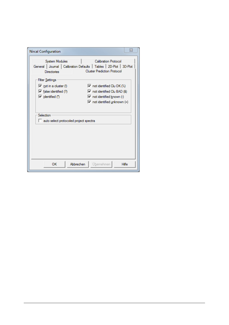 Cluster prediction protocol, 11 cluster prediction protocol | BUCHI NIRCal User Manual | Page 219 / 283