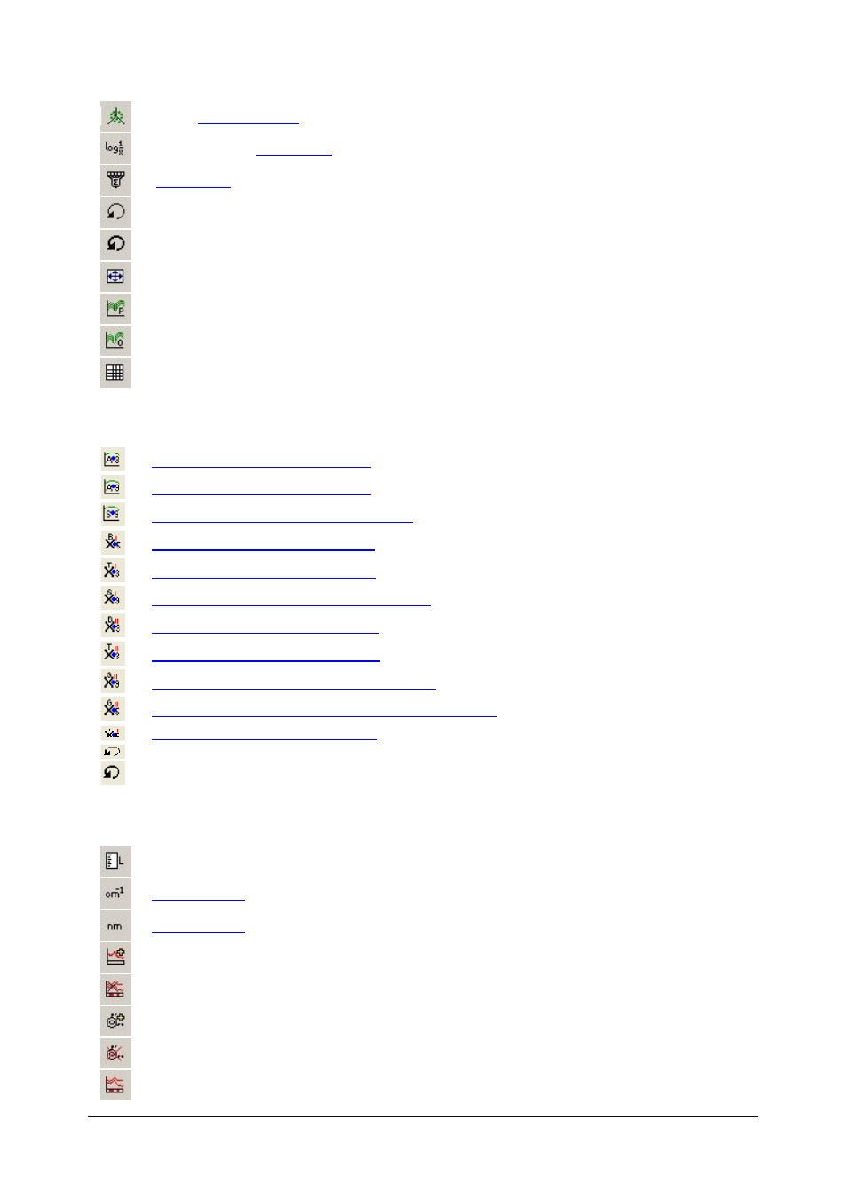 Pretreatments gap2, Project toolbar, 10 pretreatments gap2 | 11 project toolbar | BUCHI NIRCal User Manual | Page 265 / 283