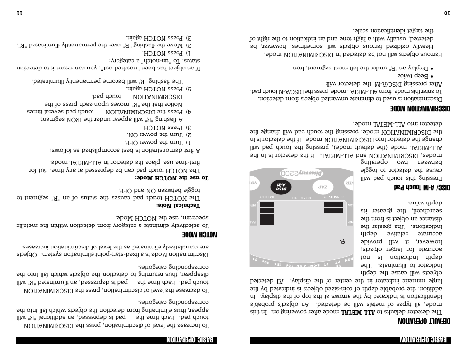 Bounty Hunter DISCOVERY 2200 User Manual | Page 10 / 10
