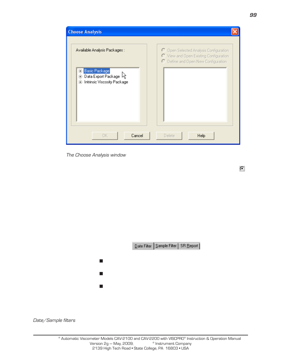 Cannon Instrument CAV-2000 User Manual | Page 105 / 144